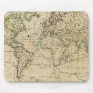 World Hand Colour Map Muismat