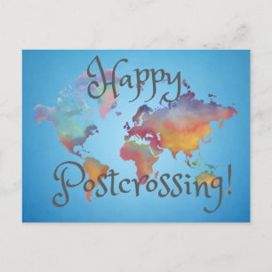 World - Happy Postkruising briefkaart