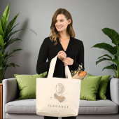 World Hijab Day Elegance Tote | Minimal Line Art