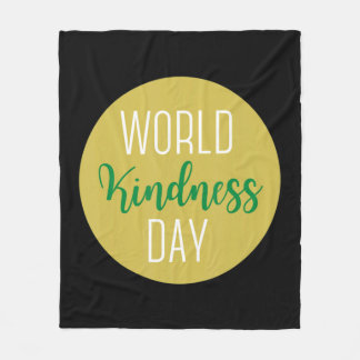 World Kindness Day Embrace Fleece Deken
