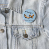 World Leaders React (Obama) Ronde Button 5,7 Cm (In situ)