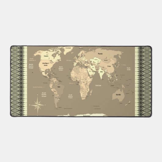 World Map  (Recto)