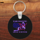 World Narcissistic Abuse Awareness Surviance Sleutelhanger (Voorkant)