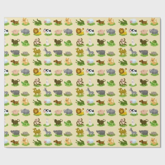 World Natuur Friends Cadeaupapier (Vlak)