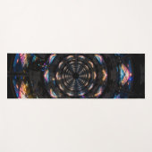 world of endless mirrors reflecting a fractal sky yogamat (Voorkant (horizontaal))