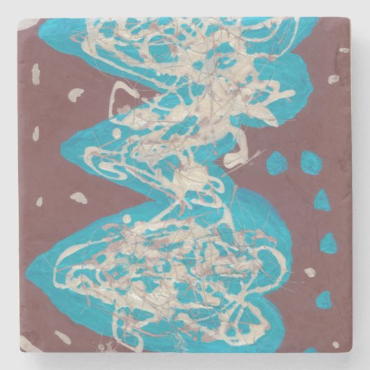 World of Love Stone Onderzetter (Voorkant)