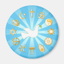 World of Peace Magnet Magneet