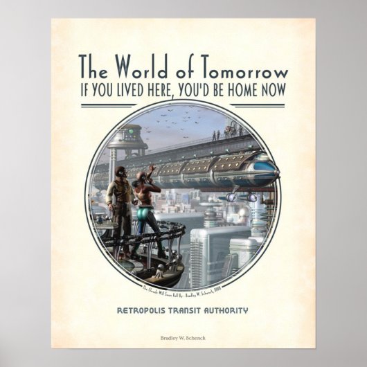 World of Tomorrow poster (16x20 inch) (Voorkant)