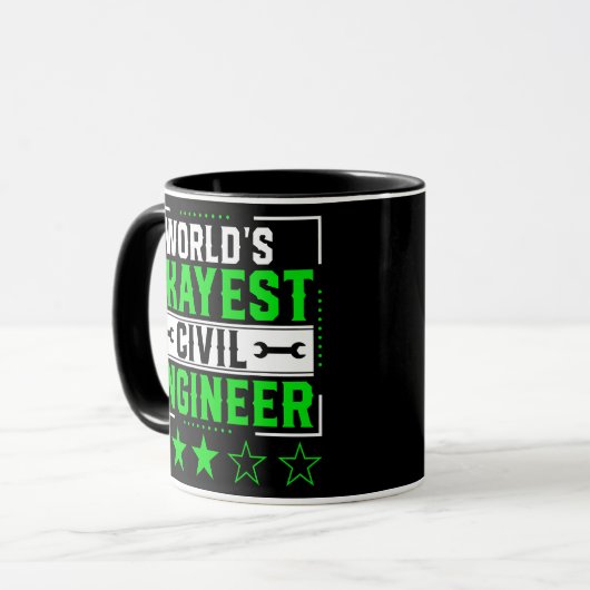 World Okayest Civil Engineer Civil Engineering Mok (Voorkant links)