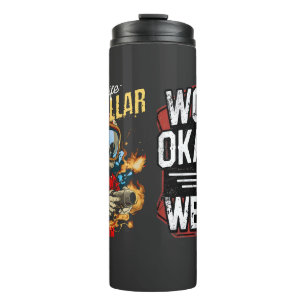 World Okayest Welder lasgeschenken ideeën Thermosbeker
