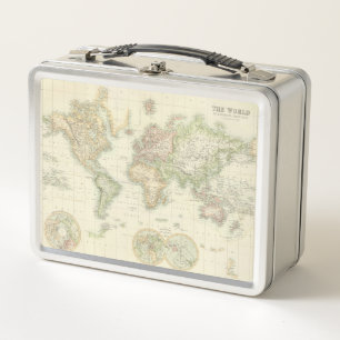 World on Mercator-projectie