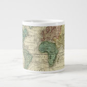 World on Mercators Projection Extra Grote Mok (Voorkant)