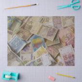 world paper money tissue tissuepapier (Craft)