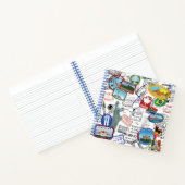 World Passport Pattern Notitieboek (Binnen)