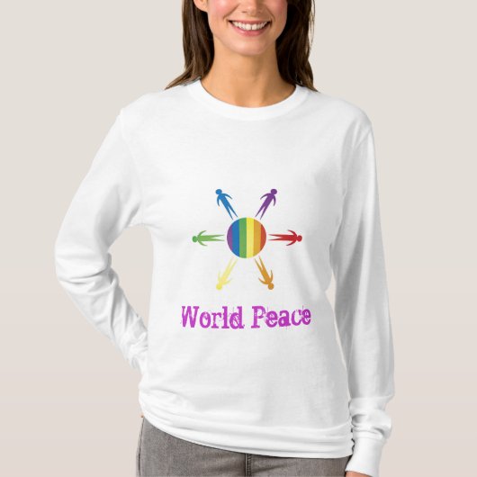 World Peace Dames Top (Voorkant)