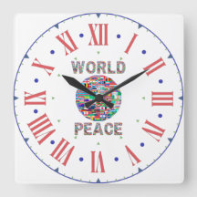 World Peace Flag II Collectie Roman Numeral
