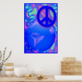 WORLD PEACE-Poster Poster (Keuken)