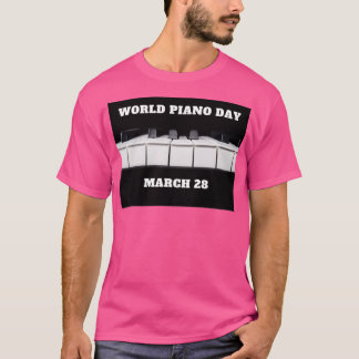 World Piano Day March T-shirt