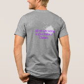 World Piece / Give Piece Tee Shirt (Achterkant)