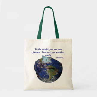 World Rat Bag Tote Bag