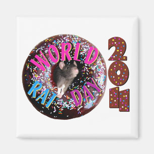 World Rat Day Sprinkles 2011 Magnet Magneet