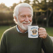 World’s Best Grandpa Photo Mug – Gift for Grandad