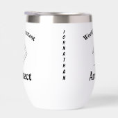 World’s Greatest Architect Custom Name Typography (Droite)