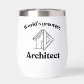 World’s Greatest Architect Custom Name Typography (Achterkant)