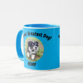World’s Greatest Pet Custom Photo & Name Gift Mug (Devant gauche)