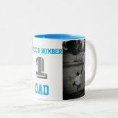 World’s Number One Dad’s Day Coffee Mug (Devant droit)