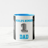 World’s Number One Dad’s Day Coffee Mug (Centre)