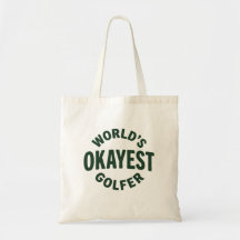 World’s Okayest Golfer Vintage Golf Humor