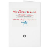 World Santa Claus Card (Achterkant)