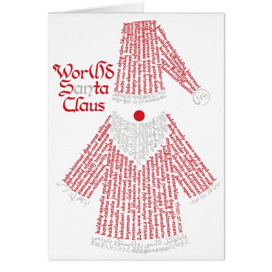 World Santa Claus Card (Voorkant)