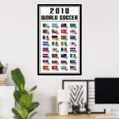 World Soccer Poster (Thuiskantoor)