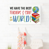 World Theme Teacher Appreciation Banner (Insitu)