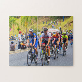 World Tour Cyclisme Course Jigsaw Puzzle