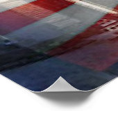 World Trade Center avec affiche du drapeau (Coin)