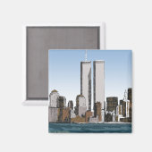 World Trade Center Magneet (Voorkant / Achterkant)
