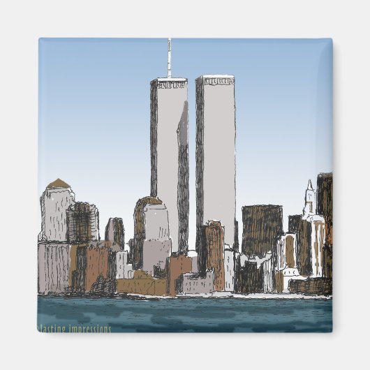 World Trade Center Magneet (Voorkant)