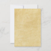  World Travel Map Wedding RSVP Kaartje (Achterkant)