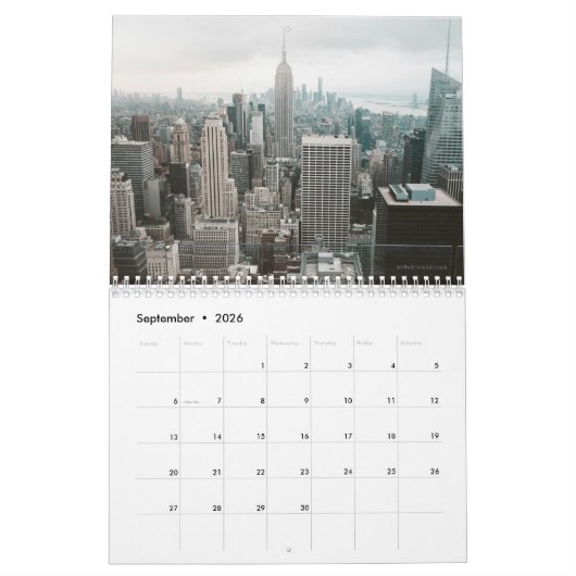 World Wanderlust: een jaar van verkenning Kalender (Sep 2026)