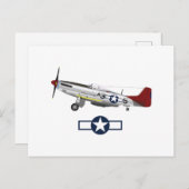 World War 2 American Airlines Briefkaart (Voorkant / Achterkant)