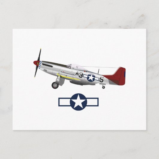 World War 2 American Airlines Briefkaart (Voorkant)