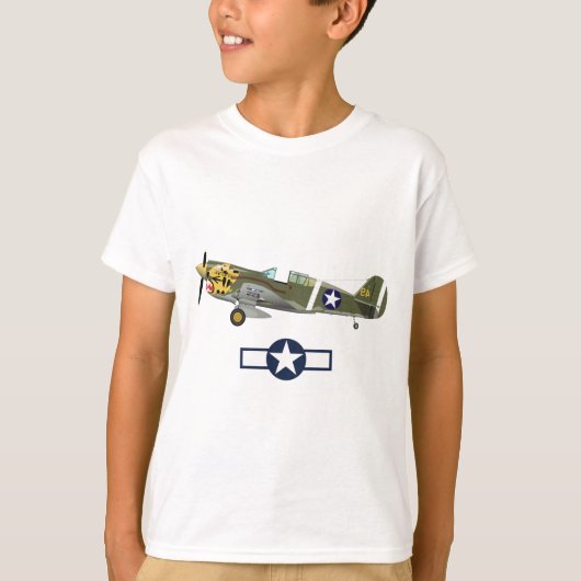 World War 2 American Airlines T-shirt (Voorkant)