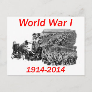 World War I (1914-2014) Briefkaart