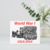 World War I Briefkaart (Staand voorkant)