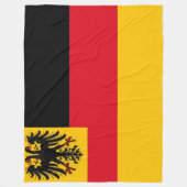 WORLD WAR I GERMAN FLAG FLEECE DEKEN (Voorkant)