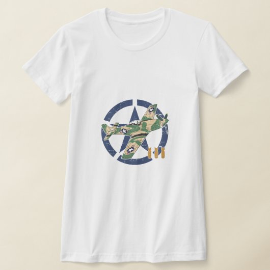 WORLD WAR II AIRCRAFT T-SHIRT (Laagn)