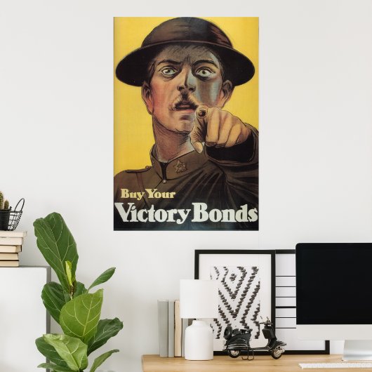 World War II poster (Bureau à domicile)
